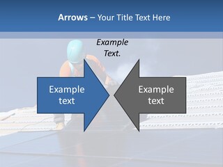 Home White Power PowerPoint Template