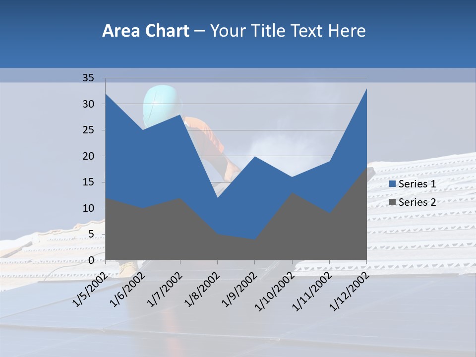 Home White Power PowerPoint Template