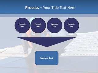 Home White Power PowerPoint Template