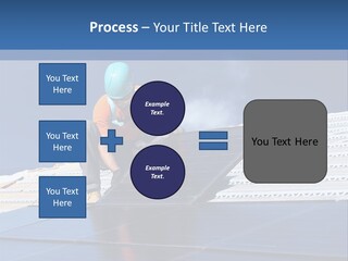 Home White Power PowerPoint Template