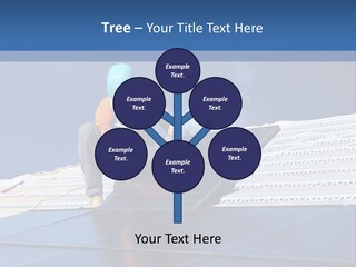 Home White Power PowerPoint Template