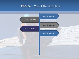 Home White Power PowerPoint Template