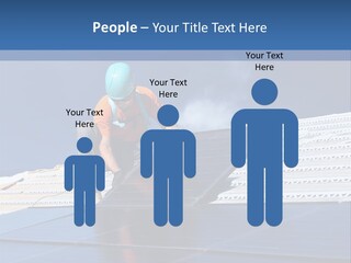 Home White Power PowerPoint Template