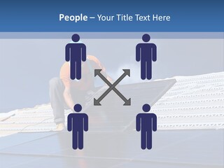 Home White Power PowerPoint Template