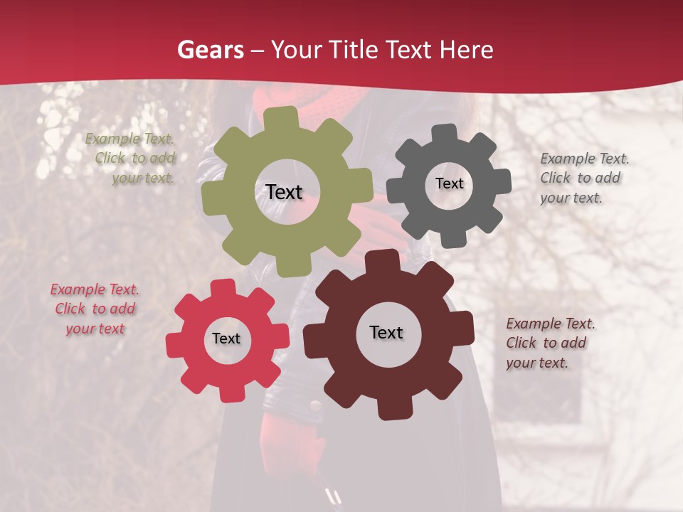 Technology Conditioner Ventilation PowerPoint Template