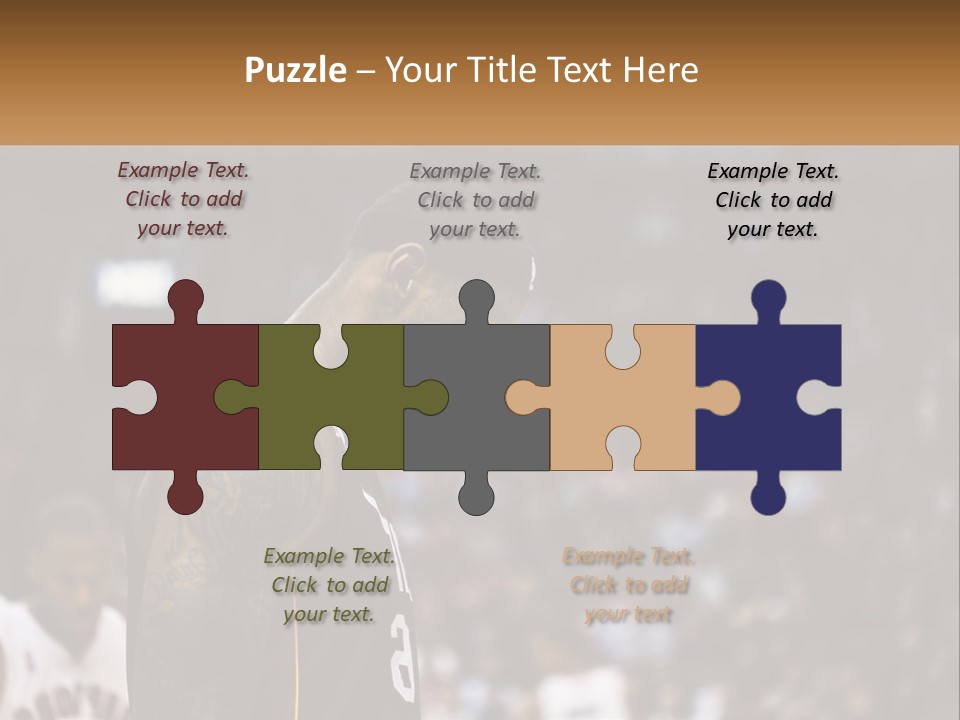 Cold White Power PowerPoint Template