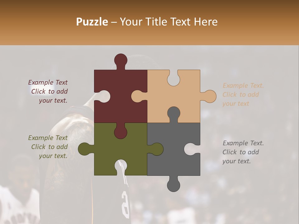 Cold White Power PowerPoint Template