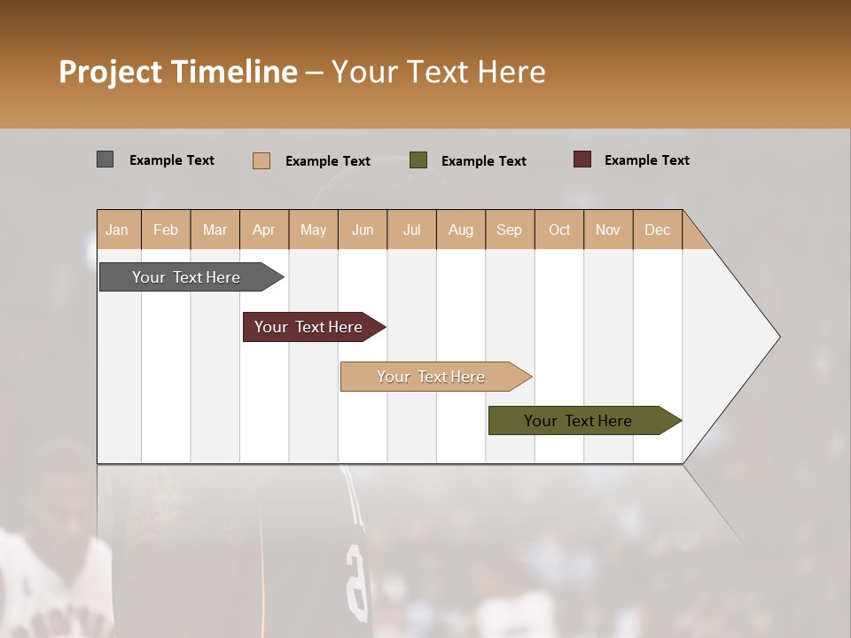 Cold White Power PowerPoint Template