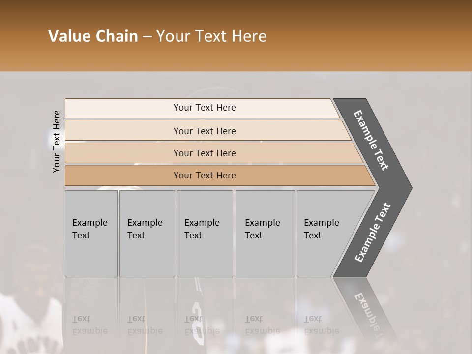 Cold White Power PowerPoint Template