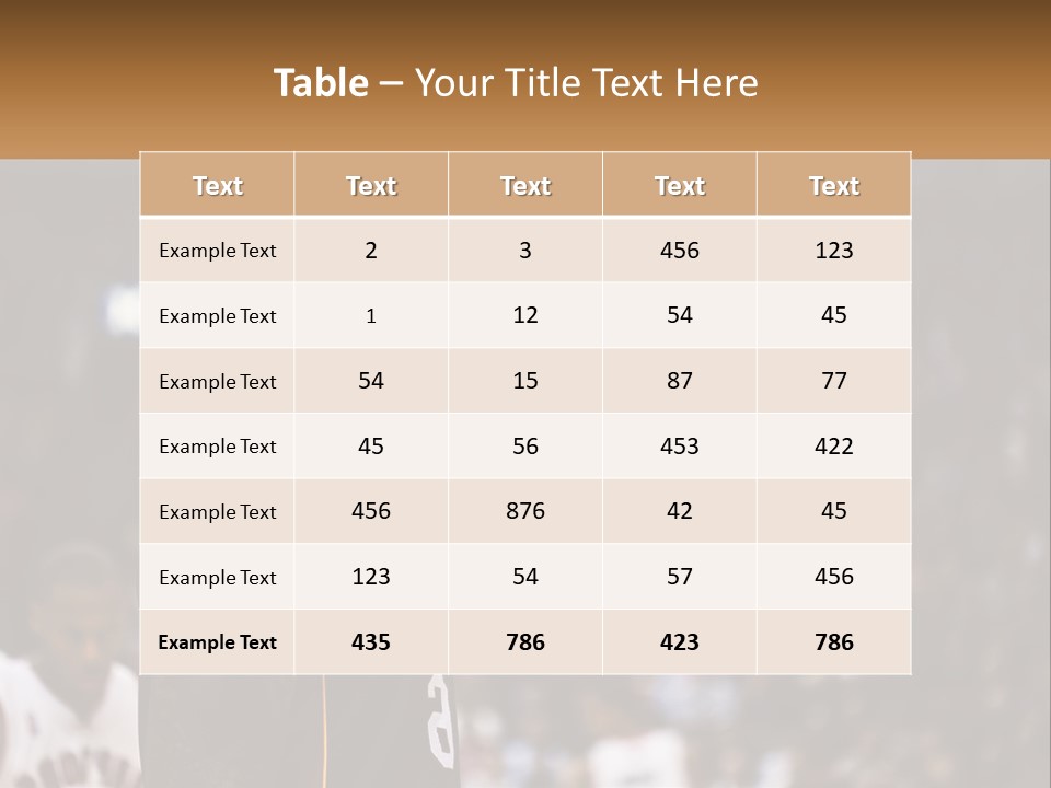 Cold White Power PowerPoint Template