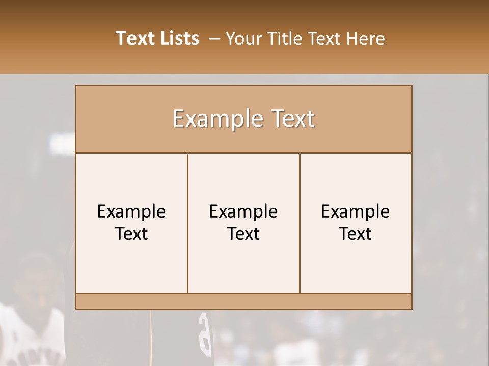 Cold White Power PowerPoint Template