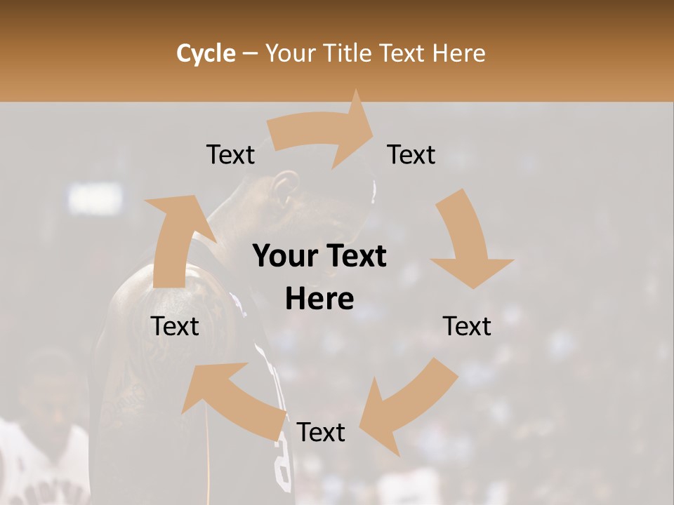 Cold White Power PowerPoint Template