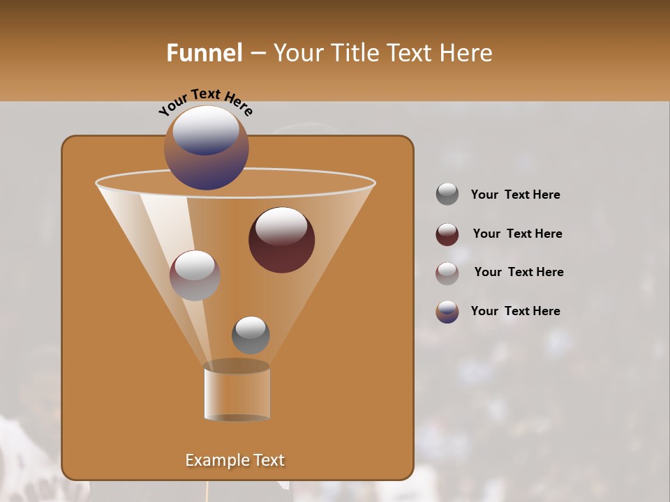 Cold White Power PowerPoint Template