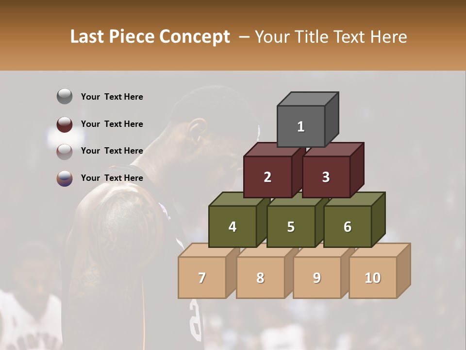 Cold White Power PowerPoint Template