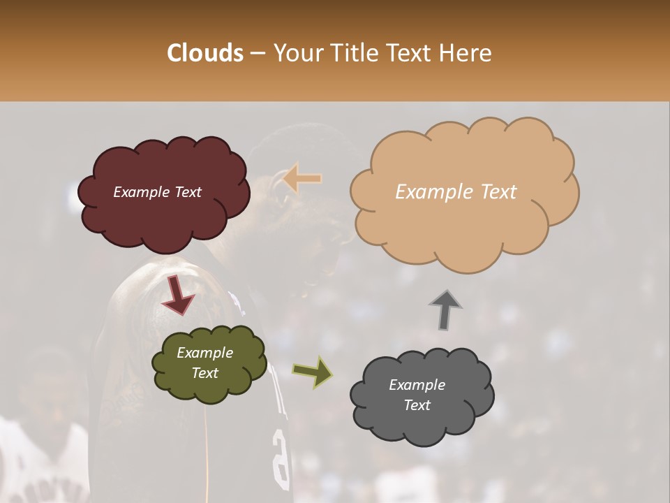 Cold White Power PowerPoint Template