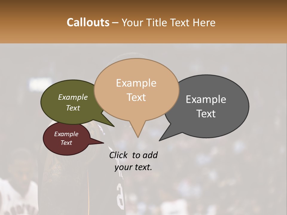 Cold White Power PowerPoint Template