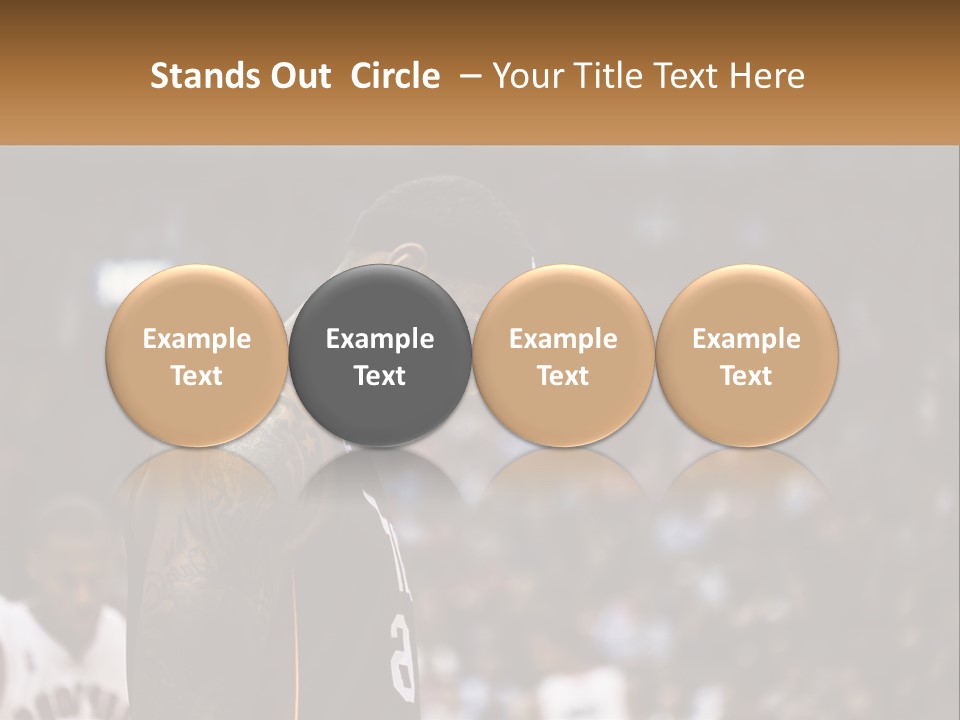 Cold White Power PowerPoint Template