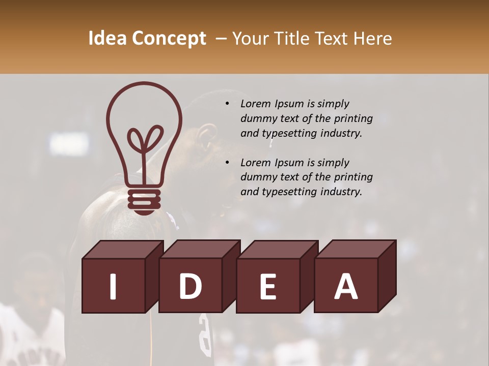 Cold White Power PowerPoint Template