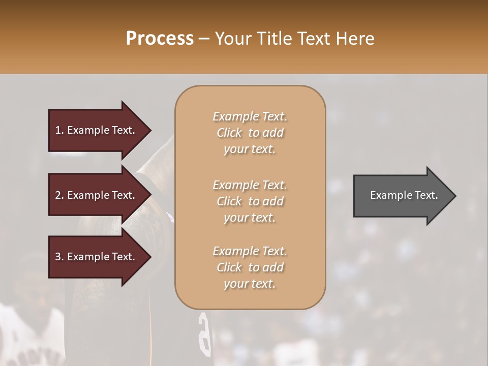 Cold White Power PowerPoint Template