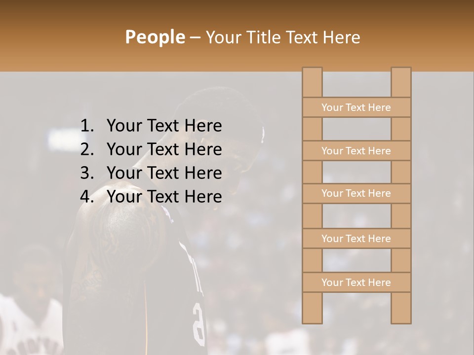 Cold White Power PowerPoint Template