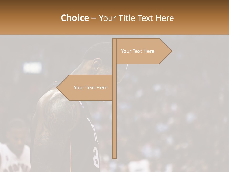 Cold White Power PowerPoint Template