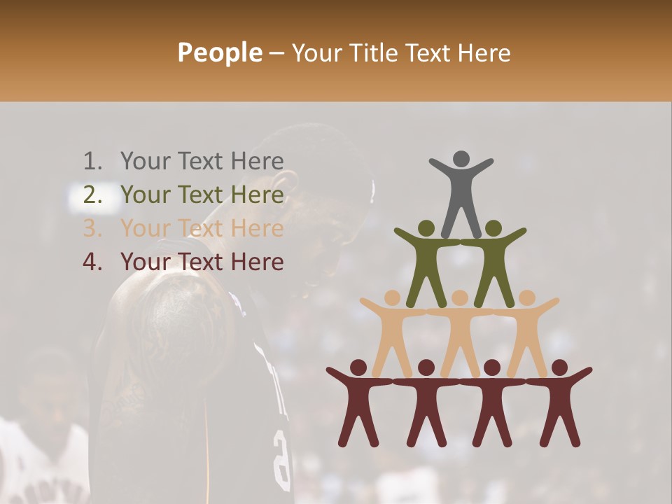 Cold White Power PowerPoint Template