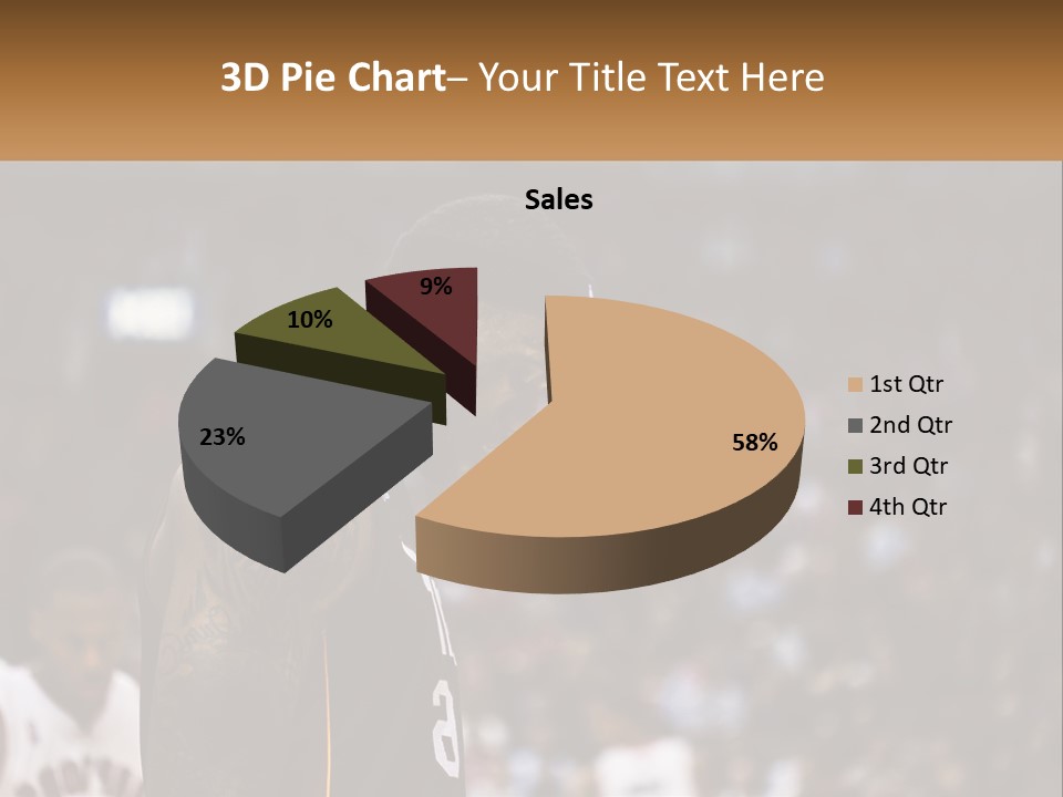 Cold White Power PowerPoint Template