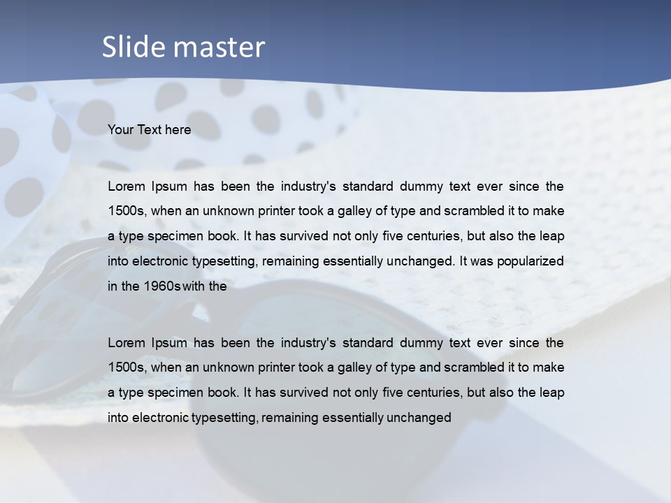 Power Part Cold PowerPoint Template