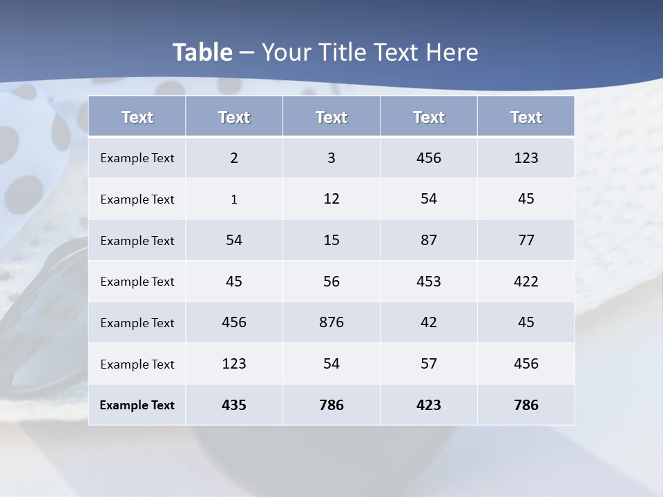Power Part Cold PowerPoint Template