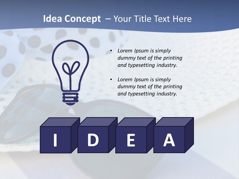 Power Part Cold PowerPoint Template