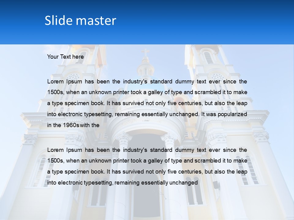 Electricity Heat Temperature PowerPoint Template