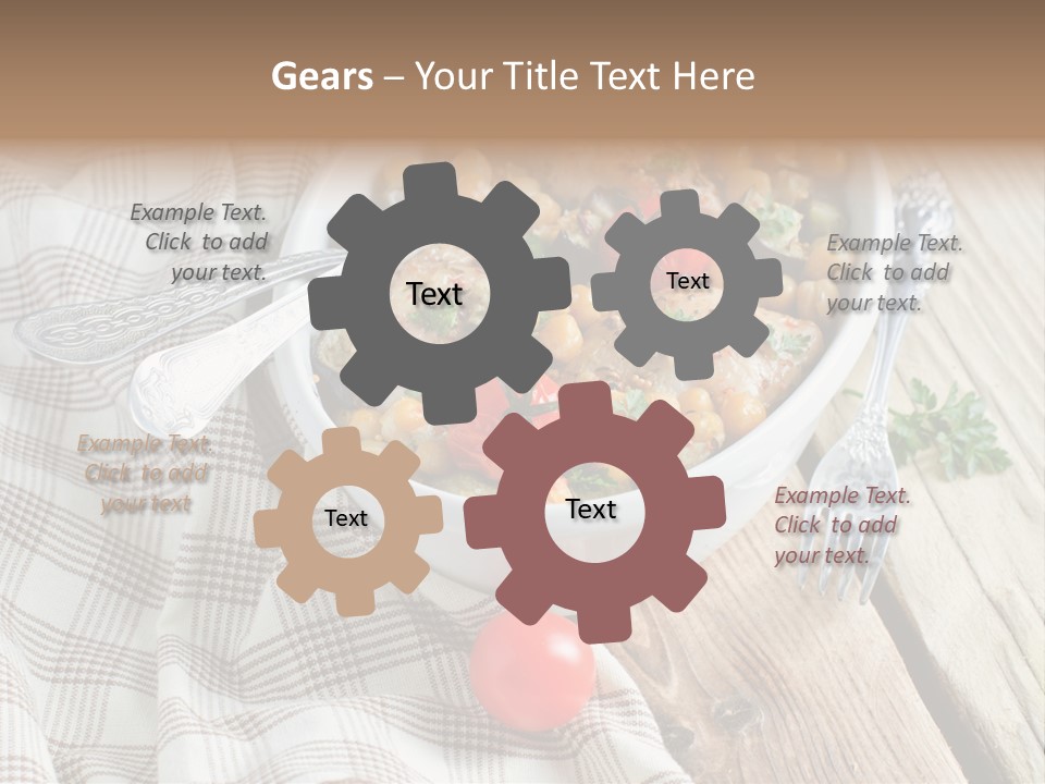 Supply Equipment Condition PowerPoint Template