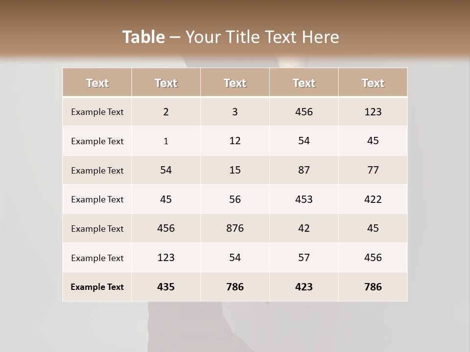 Air Home Equipment PowerPoint Template
