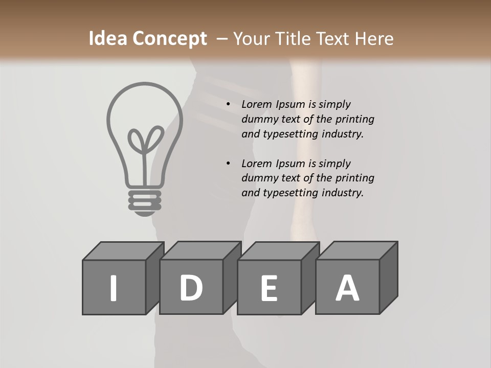 Air Home Equipment PowerPoint Template