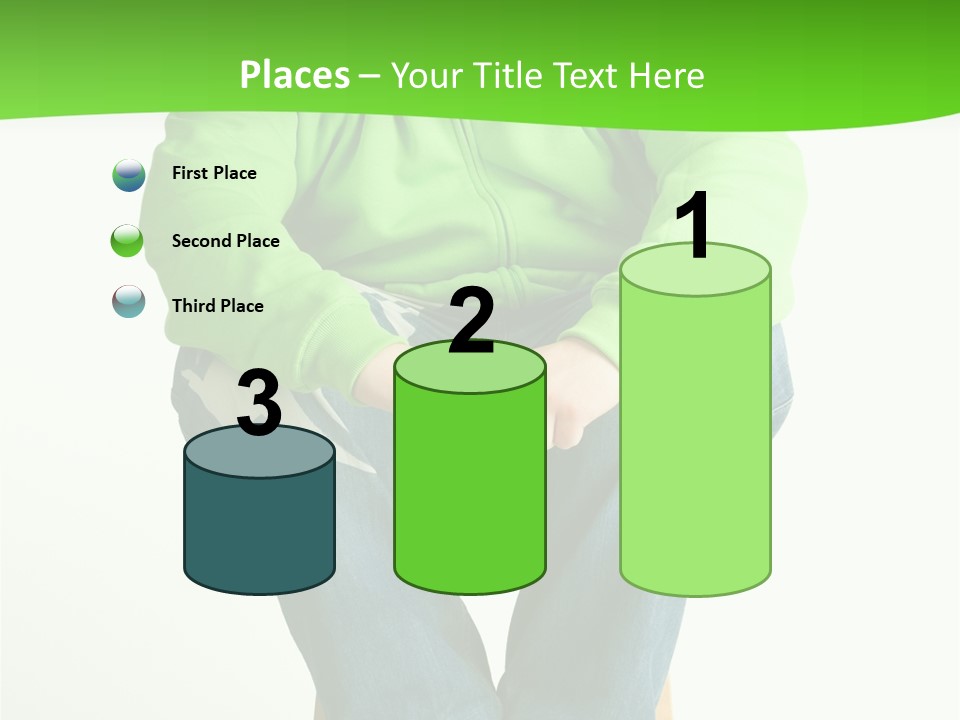 White Energy Part PowerPoint Template