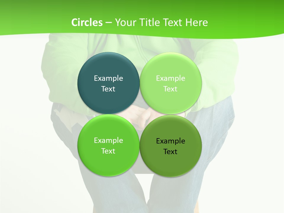 White Energy Part PowerPoint Template