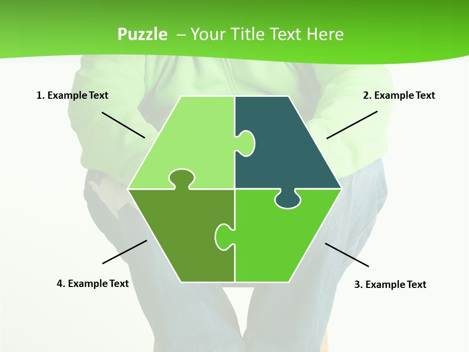 White Energy Part PowerPoint Template