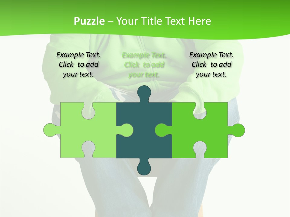 White Energy Part PowerPoint Template