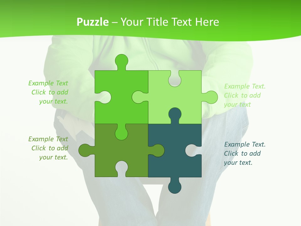 White Energy Part PowerPoint Template