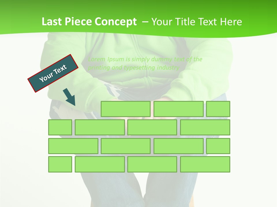 White Energy Part PowerPoint Template