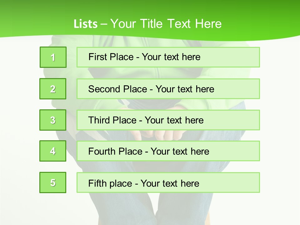 White Energy Part PowerPoint Template