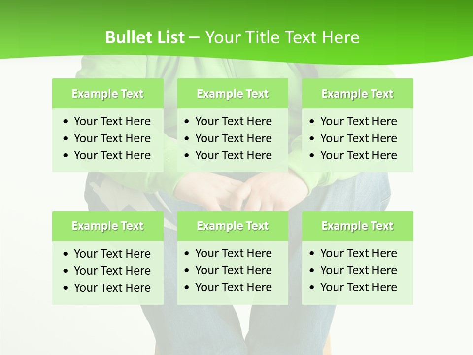 White Energy Part PowerPoint Template