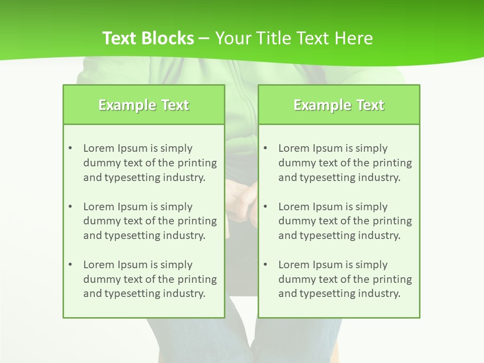 White Energy Part PowerPoint Template
