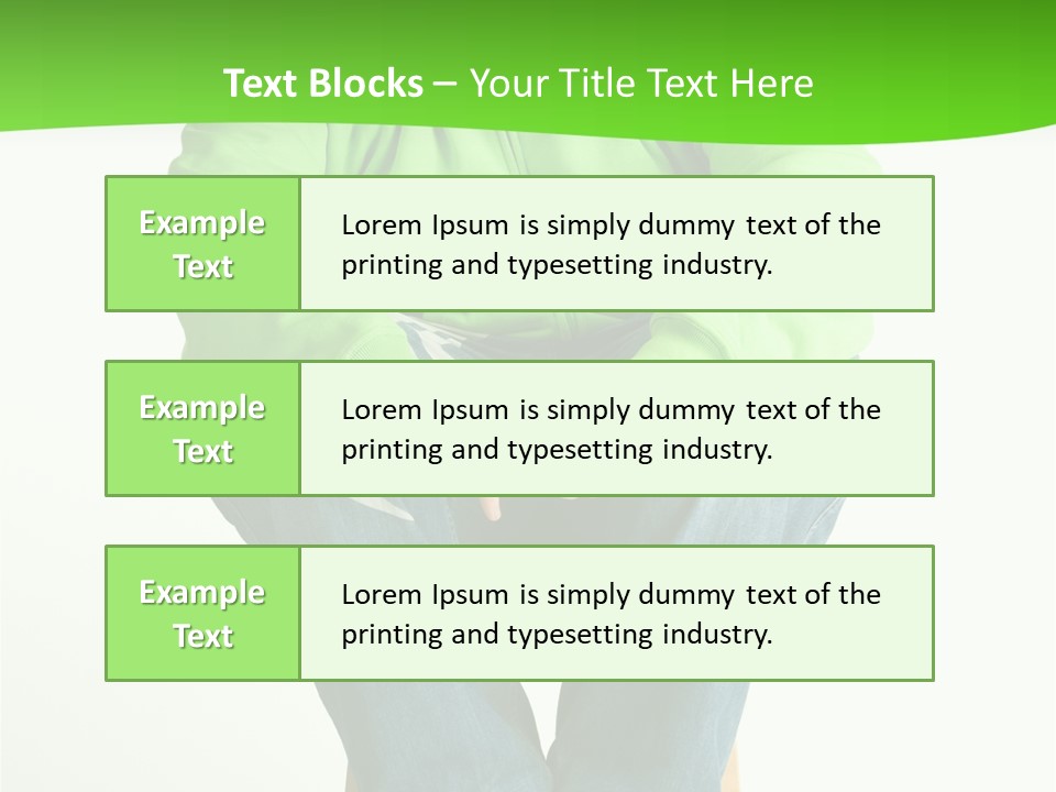 White Energy Part PowerPoint Template