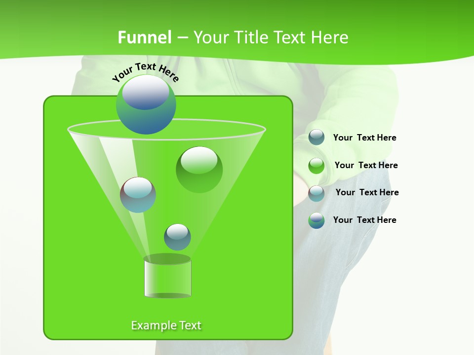 White Energy Part PowerPoint Template