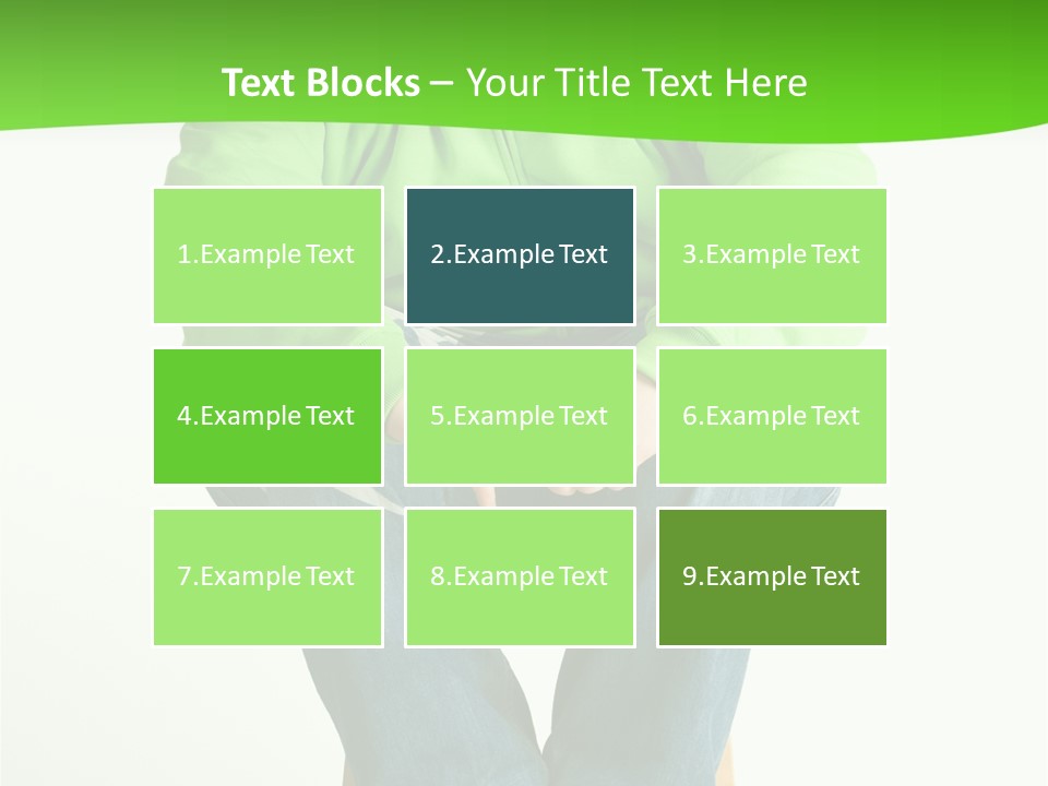 White Energy Part PowerPoint Template