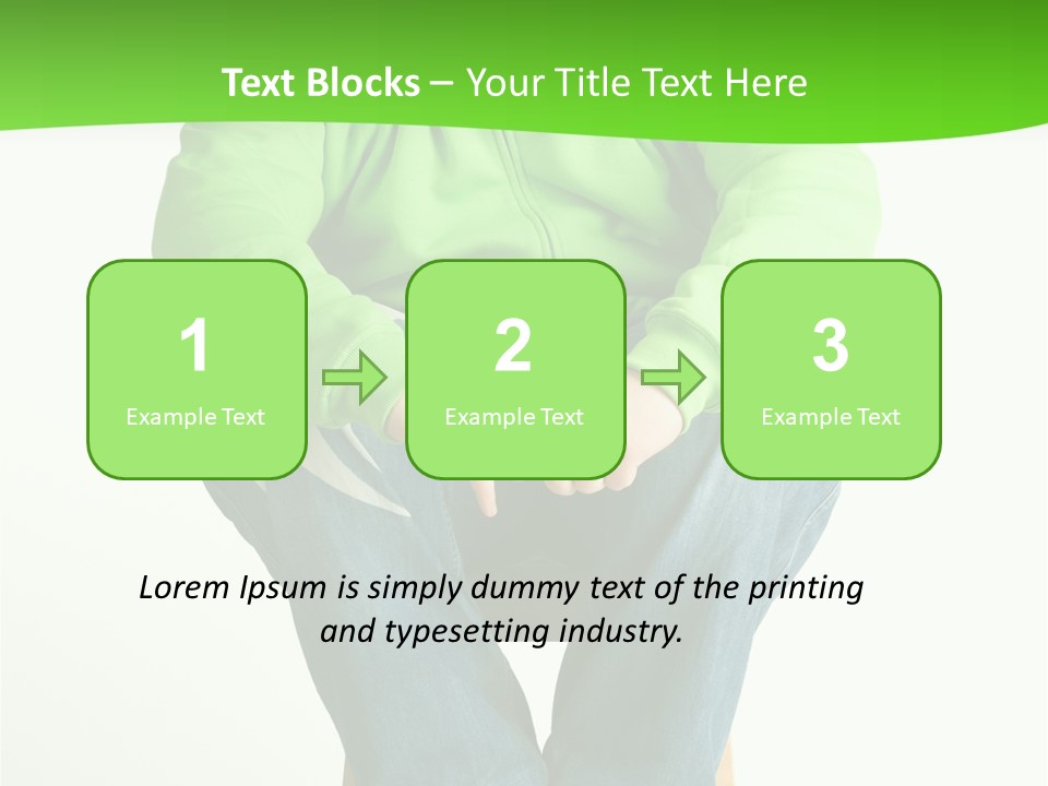 White Energy Part PowerPoint Template