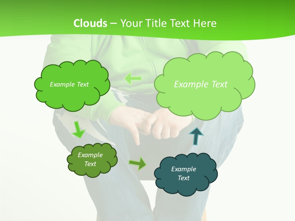 White Energy Part PowerPoint Template