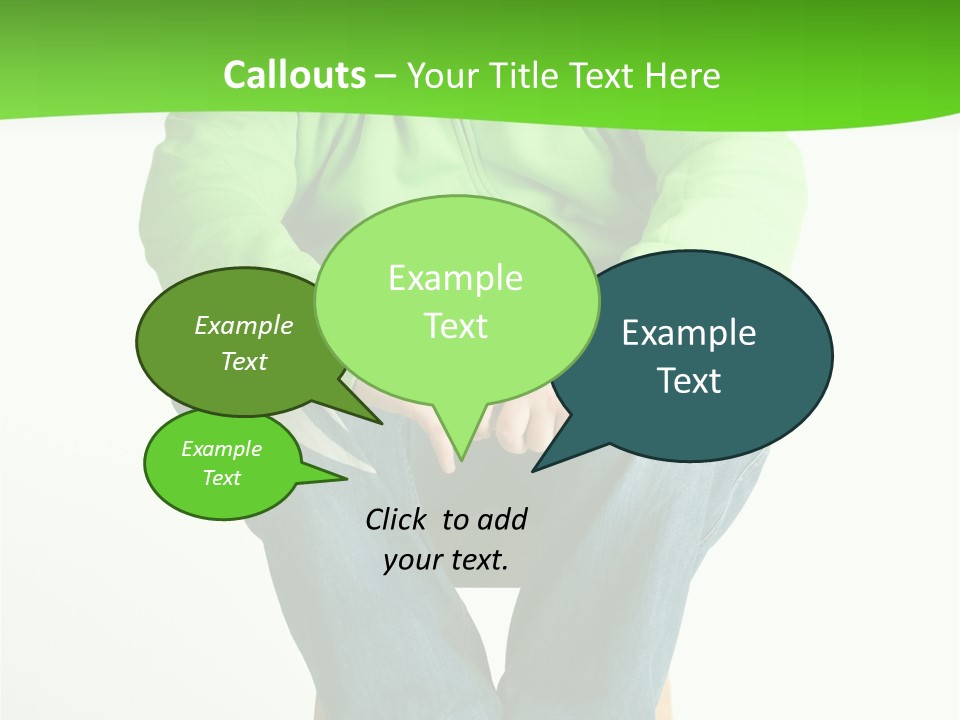 White Energy Part PowerPoint Template