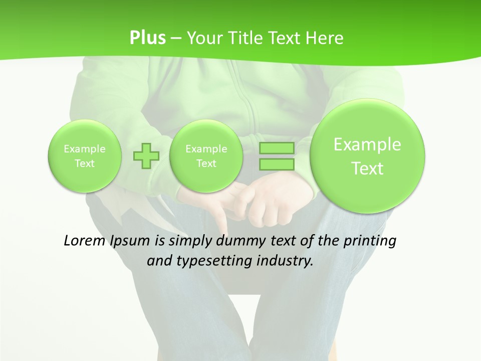 White Energy Part PowerPoint Template